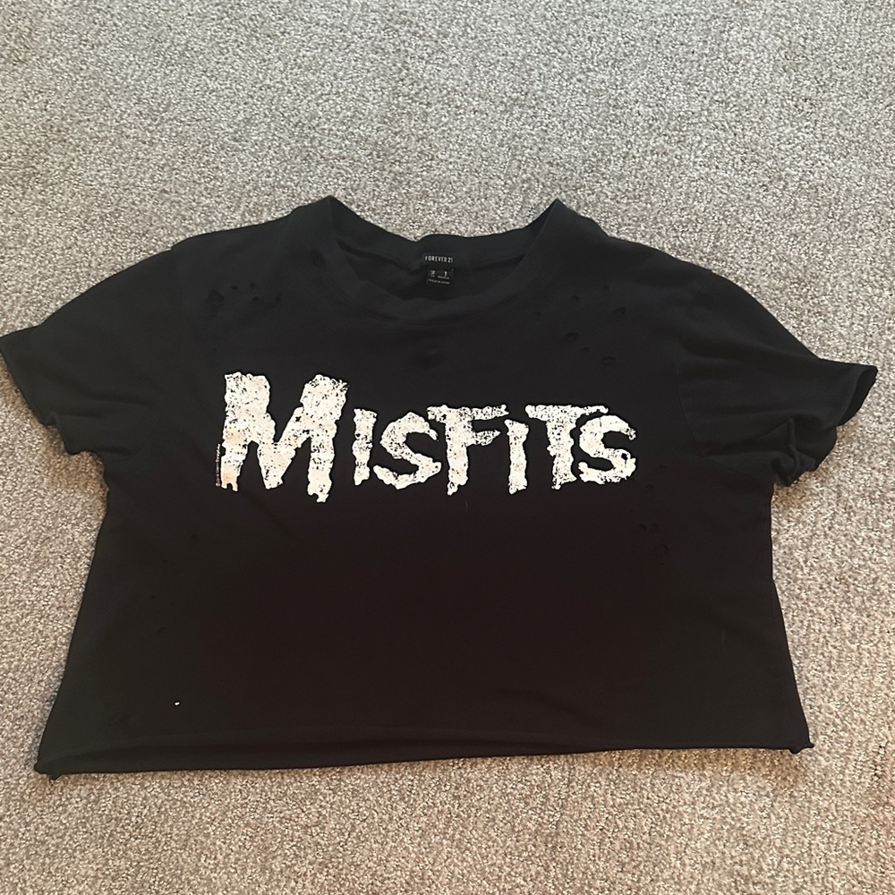 Black Misfits Graphic Tee